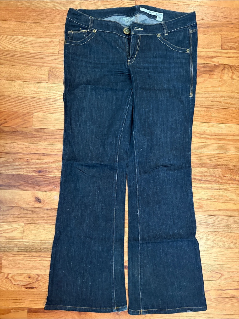 DKNYC Dark Blue Flare Jeans